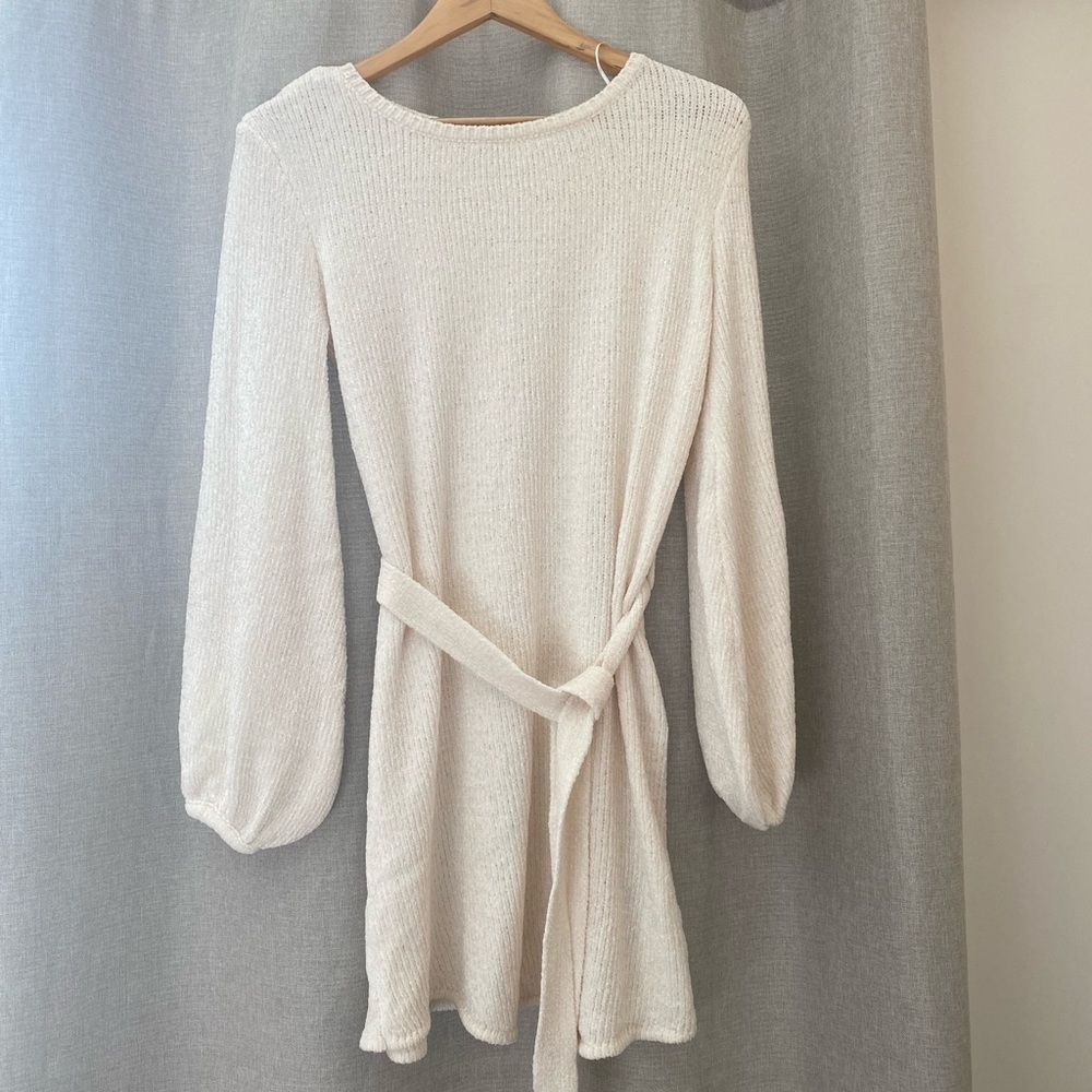 Chenille Sweater Dress